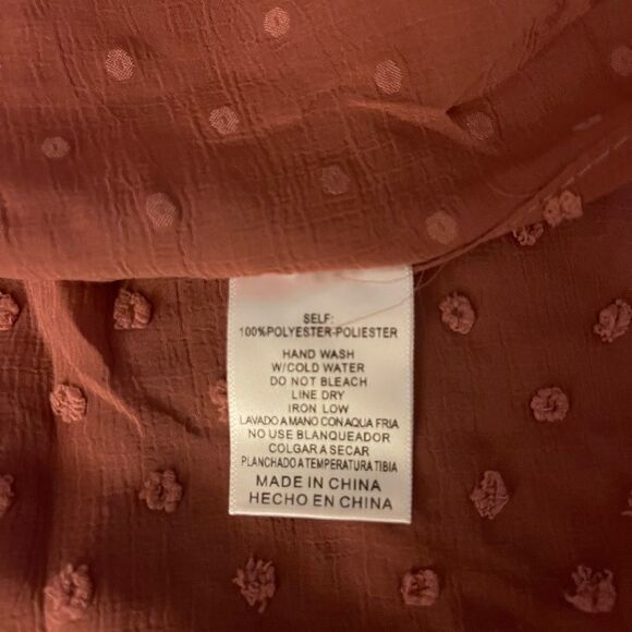 SWISS dot open kimono cardigan with drawstring - Picture 15 of 16